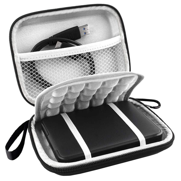 Lacdo Hard Drive Case for Western Digital WD External Hard Drive, Black