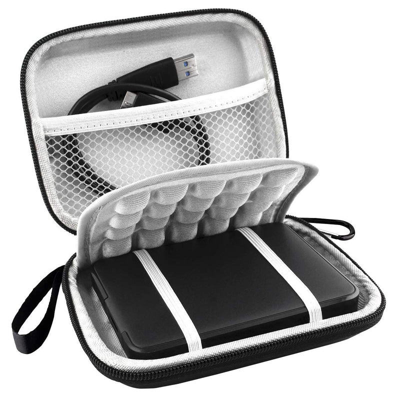 Lacdo Hard Drive Case for Western Digital WD External Hard Drive, Black