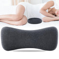 Hapiclody Lumbar Support Pillow for Sleeping Memory Foam Lumbar Pillow for Lower Back Pain Relief Back Support Pillow for Side,Back and Stomach