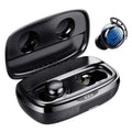 Tribit Wireless Earbuds, 110H Playtime Bluetooth 5.3 IPX8 Waterproof Touch Control True Wireless Bluetooth Earbuds with Mic Earphones In-Ear Deep