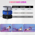 Resistance Bands for Working Out, Exercise Workout Bands for Women & Men, 3 Levels Elastic Stretch Bands for Exercise with Carry Bag for Physical