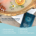 Hydrogen Peroxide Epsom Salt Bath Soak - USA-Made – Patented Bath Salts, Muscle Recovery, & Skin Detoxification – Magnesium Salts for Bathing -