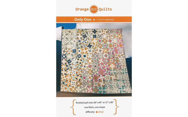 Orange Dot Quilts One Ptrn