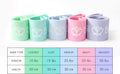 XNM Creations Yogi Bands â Loop Resistance Bands for Fitness, Workout, and Yoga Exercise â Set of 5 Pastel Workout Bands