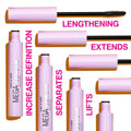 Wet N Wild Mega Length, Vitamin E Enriched Lengthening, Moisturizing, Softening Formula Precision Comb Brush, Cruelty-Free, Gluten-Free,