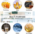 ZEBEIYU 32oz Beer Bottle,Swing Top Glass Kombucha Bottles with Stoppers for Brewing, Beverages, Smoothies, Kefir, Beer, Soda, Juicing, Kombucha,