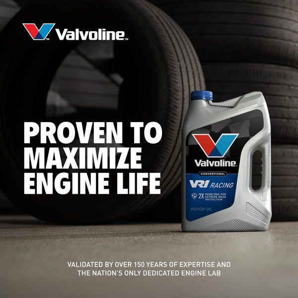 Valvoline VR1 Racing SAE 30 Motor Oil 1 QT, Case of 6 VR1 1 QT, Case of 6 SAE 30