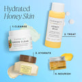 Farmacy Ceramide Face Moisturizer - Honey Halo Hydrating Facial Moisturizer for Dry Skin - Plumps, Soothes + Restores Skin with Potent Ceramides +