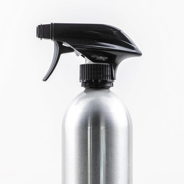 Aluminum Spray Bottles (3 Pack) 20oz - Silver Metal Aluminum Refillable Spray Bottles, Cleaning Solution, Hair, Plants, Gardening, BBQ Grill,