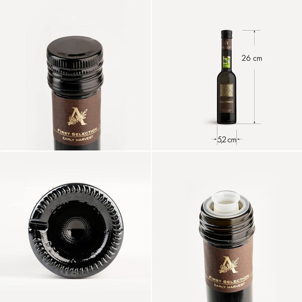 DESERTMIRACLE Cold Pressed Polyphenol Rich Moroccan Olive Oil, Organic Extra Virgin Olive Oil with High Polyphenols, First Cold Pressed EVOO from