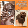 Teenitor 300Pcs Bobby Pins Hair Pins, Hair Pin for Women Bobby Pins Brown