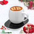 Coffee Mug Warmer for Desk with Auto Shut Off, Coffee Cup Warmer for Desk Office Home-Coffee Gifts Oval 4.8 inch