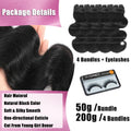 Human Hair Bundles 4 Bundles 10 Inch 12A Body Wave Bundles Human Hair 100% Unprocessed Brazilian Virgin Hair Weave Bundles Human Hair Natural