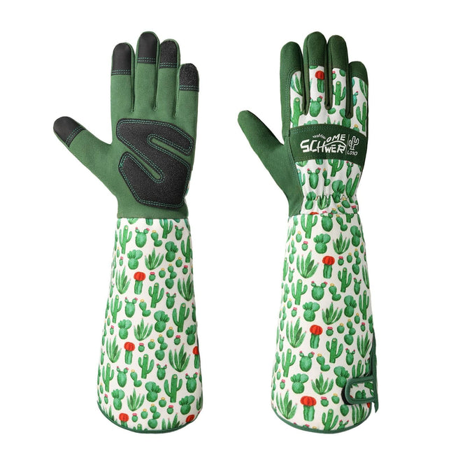 Schwer Gardening Gloves for Women, Rose Pruning Gloves with Forearm Protection, 