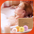 Bath Bombs Salt Balls,12 PCS Gift Set,Vanilla Menthol Rose Extract Essential Oils,Moisturizing Dry Skin,Fizzy Spa,Relaxing,Bubble Bath Bomb Gifts