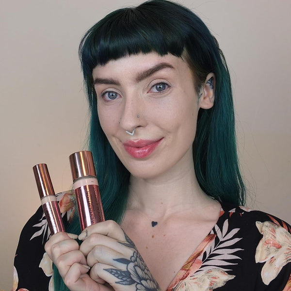 Revolution, Conceal & Define Foundation, Full Coverage, Long-Lasting Matte Finish, Vegan & Cruelty-Free, F3 Fair Skin Tones, 0.8 Fl Oz