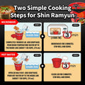 Nongshim Shin Ramyun Cup of Noodles, Spicy Signature Korean Instant Ramyun, Rich Beef Flavored Broth, Quick and Easy, Microwaveable Cup, 2.64 oz