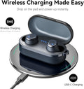 TOZO T10 Wireless Earbuds Bluetooth 5.3 Headphones, App Customize EQ, Ergonomic Design, 55H Playtime, Wireless Charging Case, IPX8 Waterproof