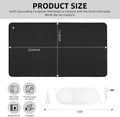Grounding Mat Kit for Healthy Grounding Energy, Grounding Pad for Sleep with Grounding Wristband & 15ft Grounding Cord, for Improve Sleep and
