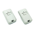 Two (2) Replacement 3060 3089 4120 Compatible MultiCode Remote Garage Door Mini Transmitter 300mhz 3089 4120 1090 (308911, MCS308911 300mhz) Linear