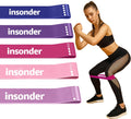 Resistance Band Set - 5 Exercise Bands for Workout & Fitness