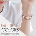 MOFREE Beaded Bracelet Compatible with Apple Watch Band 38Mm/40Mm/41Mm/42MmÃ¯Â¼ÂSeries 10Ã¯Â¼Â 9/8/7/SE/6/5/4/3/2/1 Women Fashion Handmade