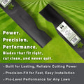 Terre Products, 3 Pack High Lift Lawn Mower Blades, 48 Inch Deck, Compatible with Poulan, Craftsman, Husqvarna YTH2348, YTH24V48, Replacement for