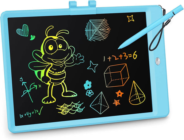KOKODI LCD Writing Tablet, Valentines Day Gifts for KidsÃ¯Â¼Â10 Inch Colorful Toddler Doodle Board Drawing Tablet, Erasable Reusable Electronic