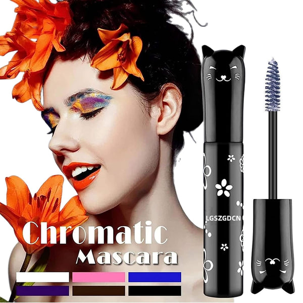 White Lashes volume mascara Extensions Makeup Lash Waterproof Fast Dry Eyelashes Curling Lengthening Primer Party Stage Use 1 PCS White