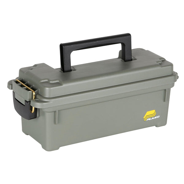 Plano Element-Prooof Field/Ammo Box Small Compact O.D. Green Field Box No Tray