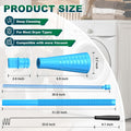 Sealegend 2 Pieces Dryer Vent Cleaner Kit Dryer Lint Vacuum Attachment Hose