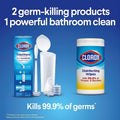 Clorox ToiletWand Disposable Toilet Cleaner Refills, Rainforest Rush Scent, 30 Count, Kills 99.9% of Germs, Touch-Free Toilet Cleaning 30 Count