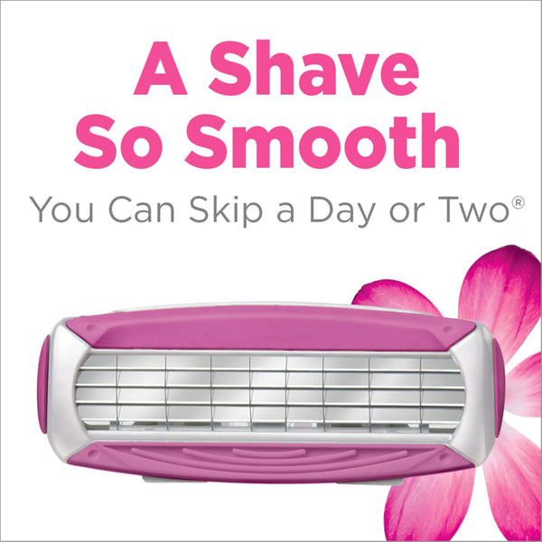 Schick Quattro Women's Razor Value Pack - 1 Handle & 5 Refills 6 Count (Pack of 1)
