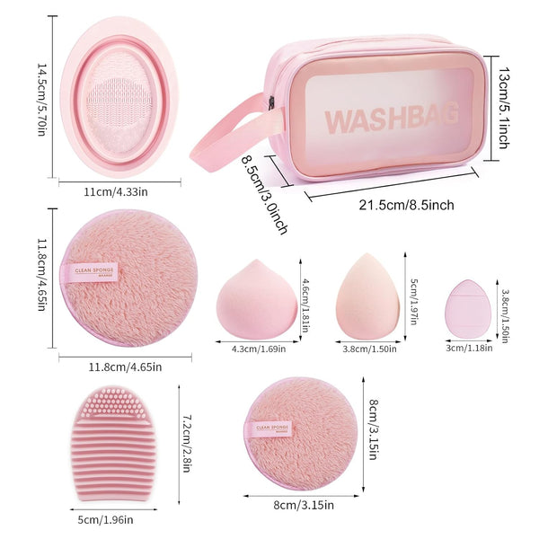 MAANGE 37 Pcs Makeup Brush Set Premium Synthetic Make up Brushes Foundation Eye Shadow Powder Concealers Brushes Set for Beginners Professional