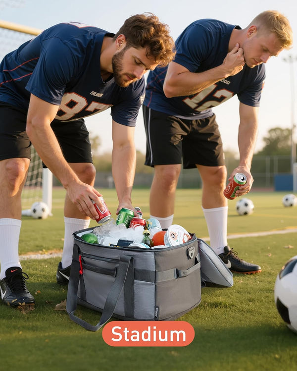TOURIT Cooler Bag 48/60 Cans Insulated Soft Cooler Large Collapsible Cooler Bag 32/40L Lunch Coolers for Picnic, Beach, Work, Trip