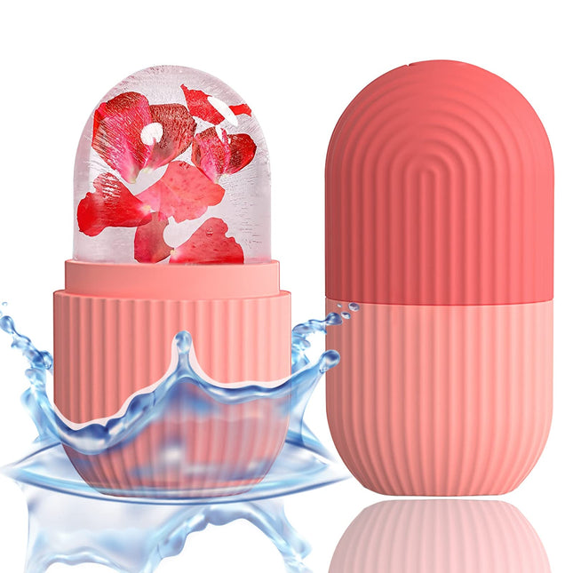 XHJRI Ice Cube Roller Massager for Face, Eyes and Neck Naturally Conditioning an