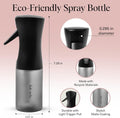 Kitsch Continuous Spray Bottle for Hair | Fine Mist Water Mister for Hair Styling Ã¢ÂÂ Spray Bottles for Cleaning, Plants & More Ã¢ÂÂ Recycled,