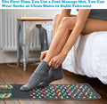 AQQHSAIN Foot Massage Mat Foot Acupressure Mat Acupressure Foot Pad for Relax Body Reflexology Walk Stone Foot Massage Mat for Long Sitting