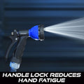 VIKING Garden Hose Nozzle with 8 Spray Patterns for Washing Cars 8 Pattern Hand Control