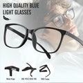 Blue Light Glasses For Men & Women - Anti Glare Computer Blue Light Blocking Glasses with UV Protection for Gaming 1p-2501black Clear