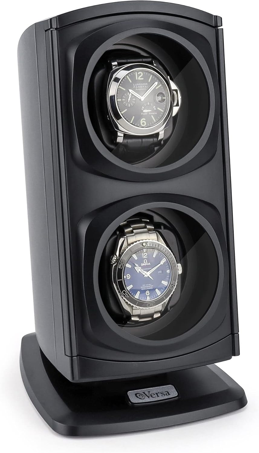 Versa Automatic Double Watch Winder for Rolexs - Black