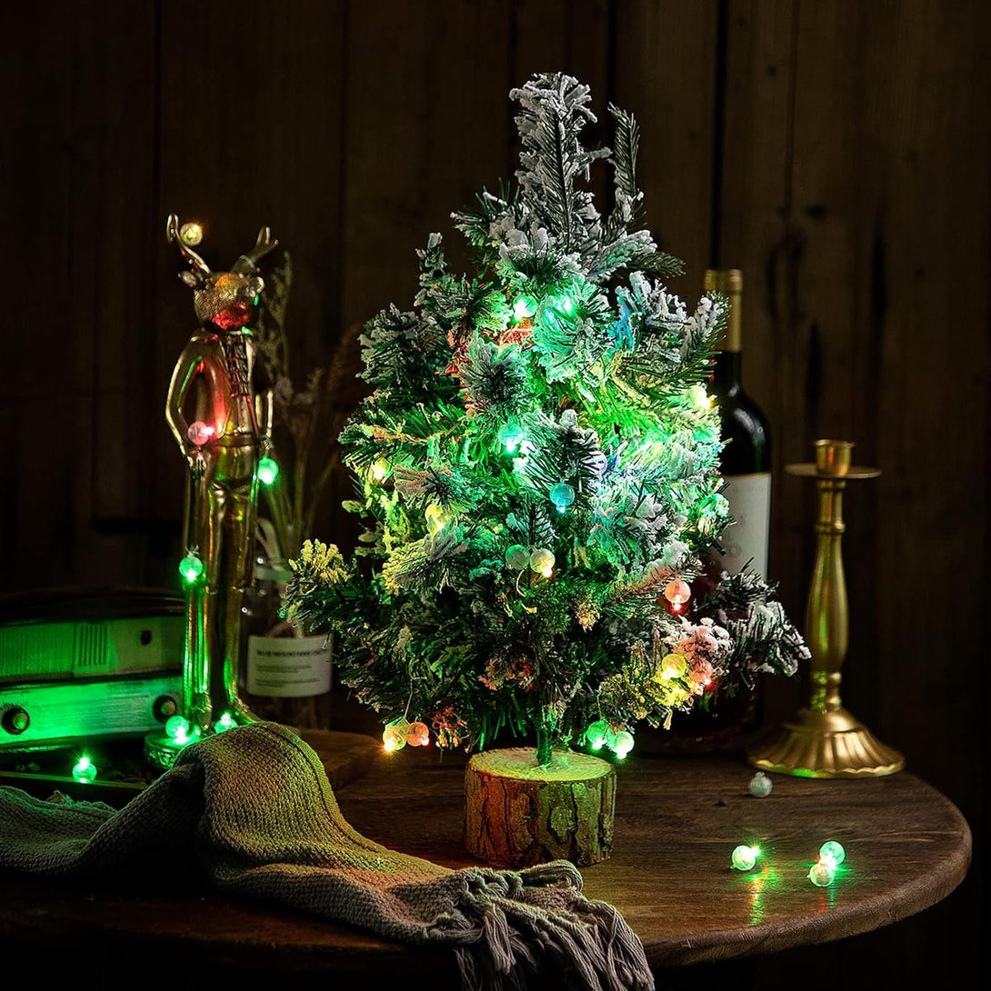 Aogist 50Pcs White Balloon Lights,Long Standby Time Waterproof Mini Light,Battery Powered,Round LED Ball Lamp for Latex Balloon Paper Lantern Party Wedding Festival Christmas Halloween Decorative