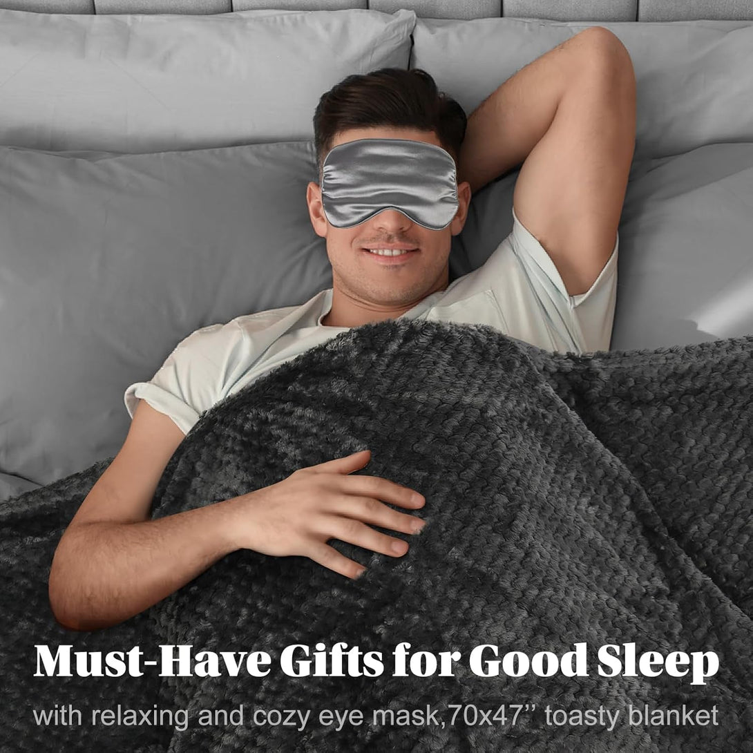 Care Package for Men Sick Friend, Get Well Soon Gifts Basket for Man, Feel Better after Surgery Recover, Thinking of You Sending Hugs Box