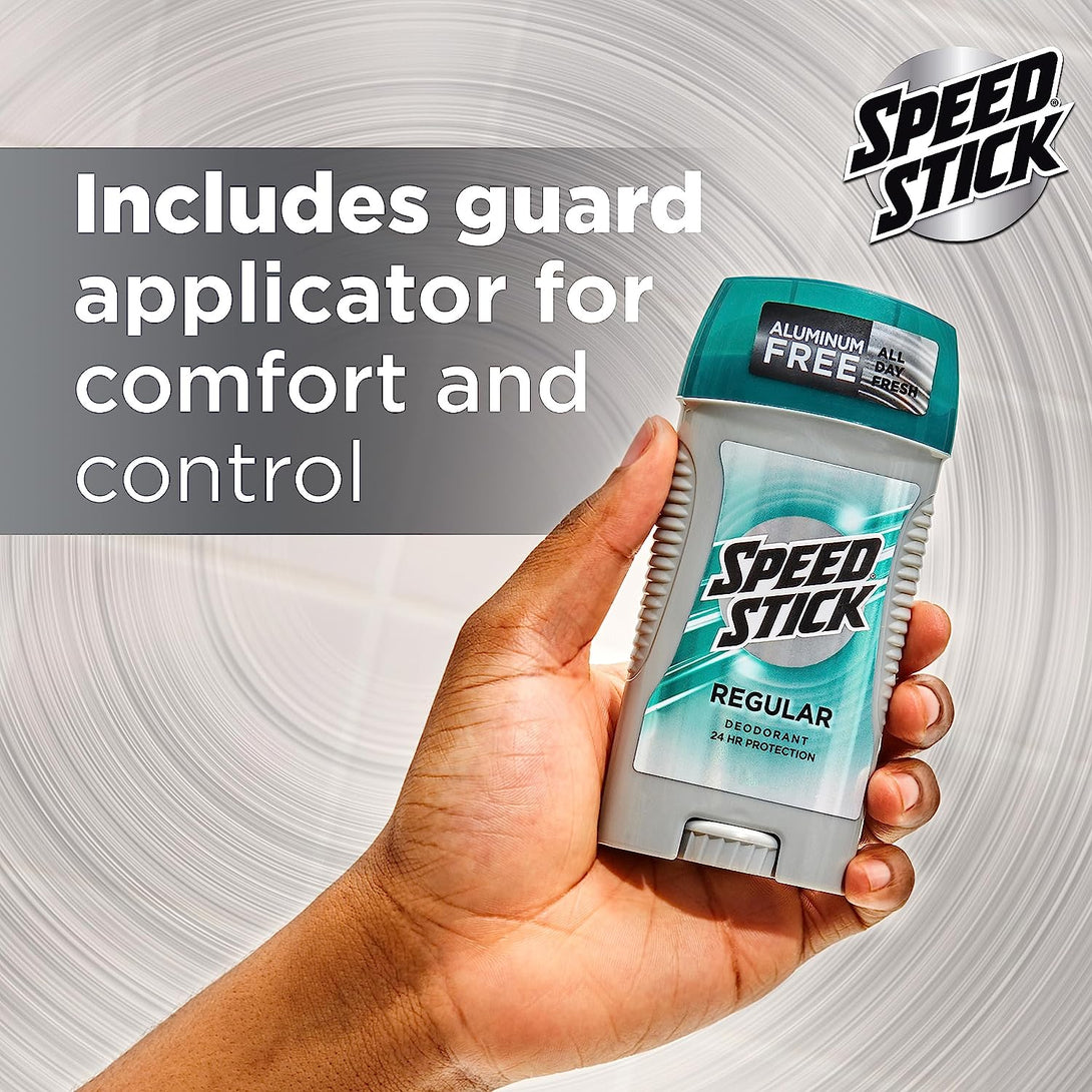 Speed Stick Men'S Deodorant, Regular, 3 Ounce, 4 Pack