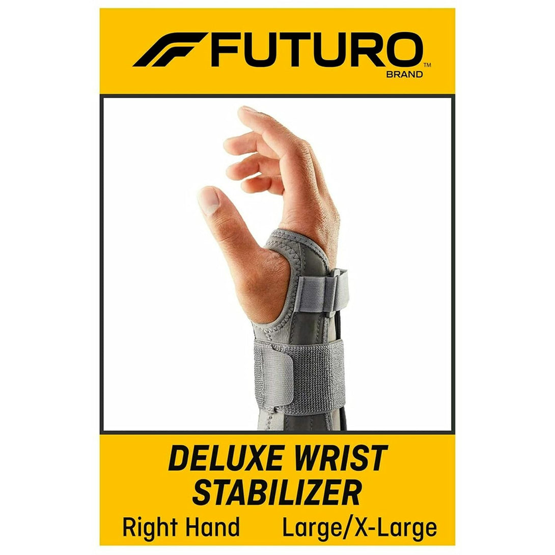 FUTURO Deluxe Wrist Stabilizer Right Hand, L/XL