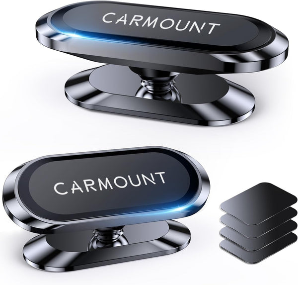 ã€2-Packã€‘ Magnetic Car Holder Dashboardã€Strong Magnetsã€‘ Carmount 2.0 Magnetic Phone Mountã€360Â°Rotationã€‘ Car Mount for Cell Phone Holders for Your Car for All Smartphones & All Car Models