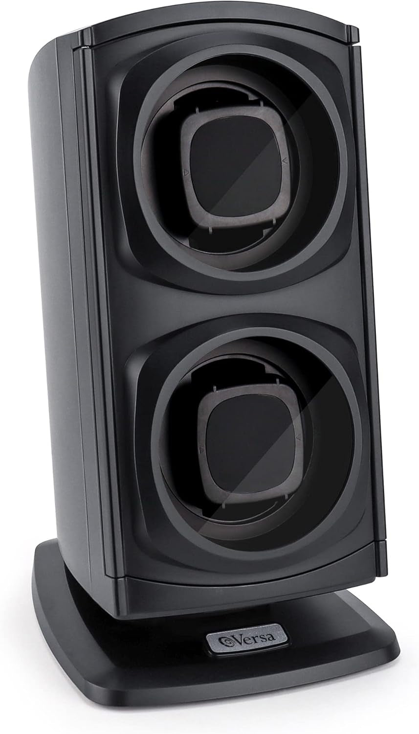 Versa Automatic Double Watch Winder for Rolexs - Black