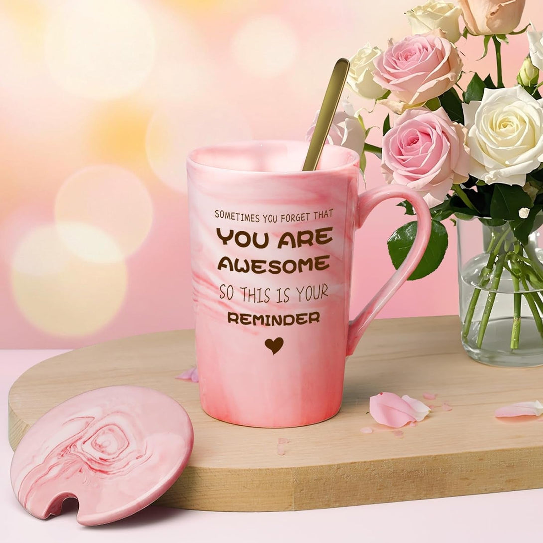 Gifts for Women, Mom, Wife, Girlfriend, Sister, Daughter, Grandma: Mothers Day Gifts, Happy Birthday, Christmas, Valentines Day, Pink Rose Spa Baskets Set