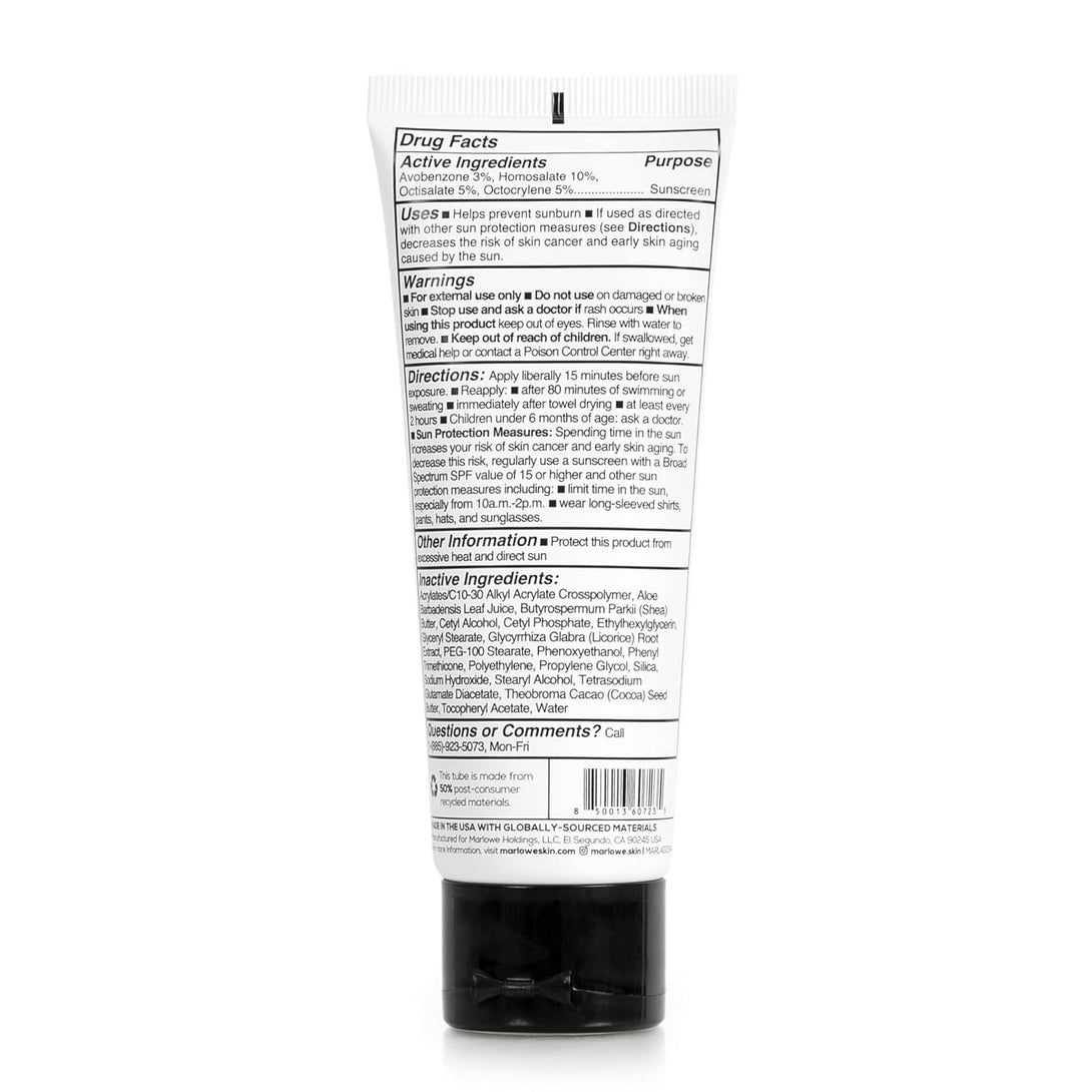 No. 128 Men'S Facial Lotion with Sunscreen SPF 50, 3.4 Oz, Oil-Free, Lightweight Daily Face Moisturizer for Men, Includes Natural Extracts to Hydrate, Nourish & Soothe
