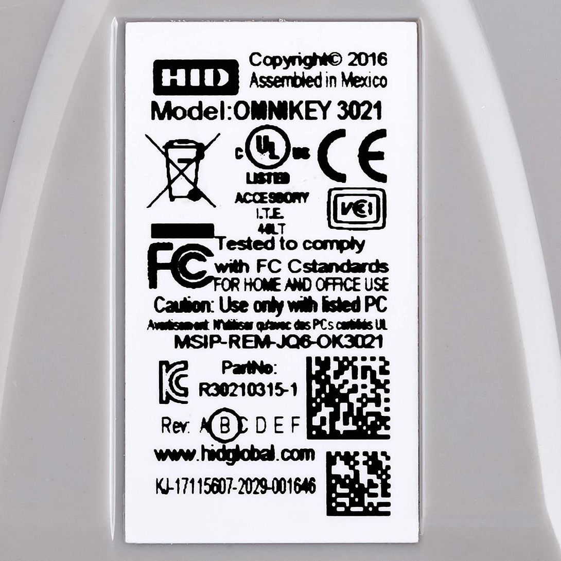 HID Global R30210315-1 OMNIKEY 3021 Usb ROHS CONF for Printer